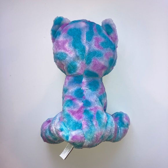 Large 15.5" Stuffed Plush Cat with Big Eyes - Picture 3 of 7